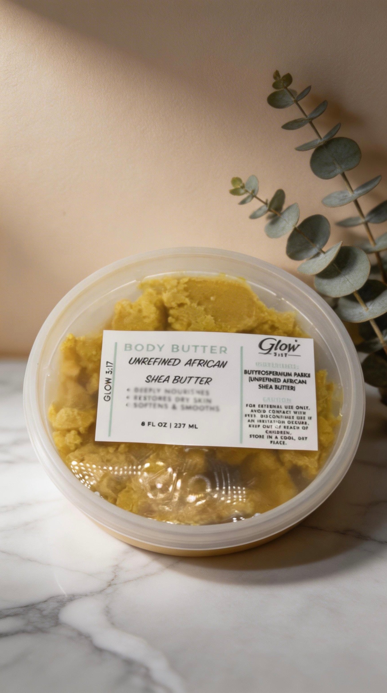 Unrefined Yellow African Shea Butter