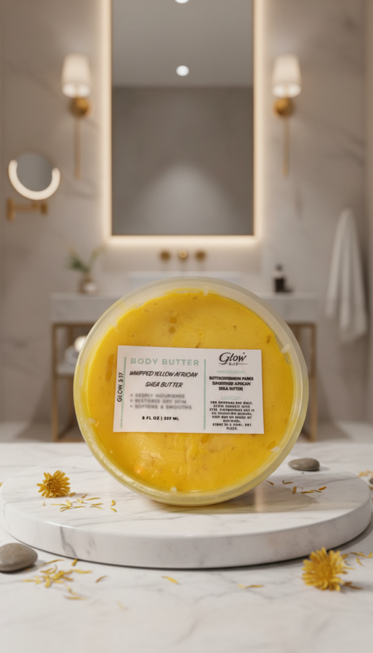 Whipped Yellow African Shea Butter