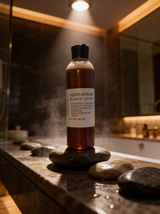 Liquid African Black Soap