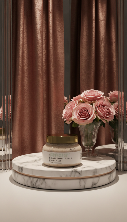 Rose Dead Sea Salt Body Scrub