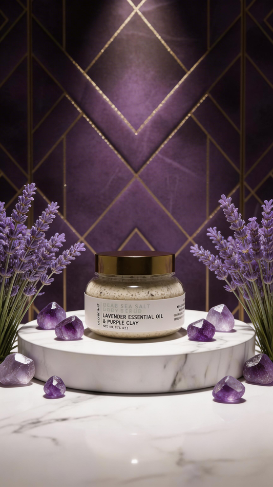 Lavender Dead Sea Salt Body Scrub